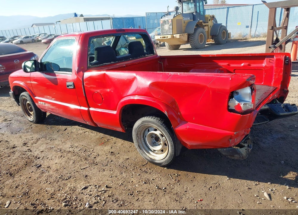 2000 CHEVROLET S-10 VIN: 1GCCS1453YK249184