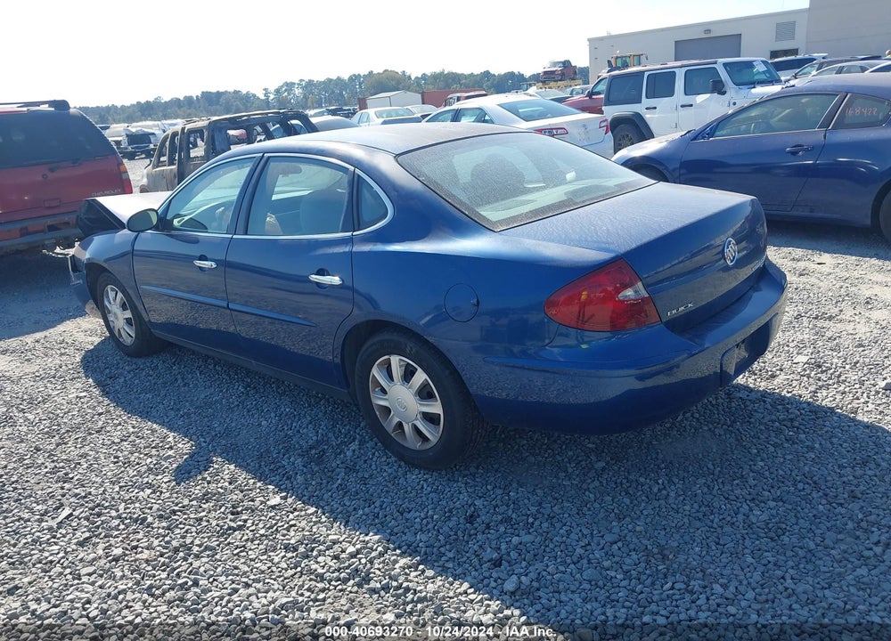 2005 BUICK LACROSSE CX VIN: 2G4WC532851310903