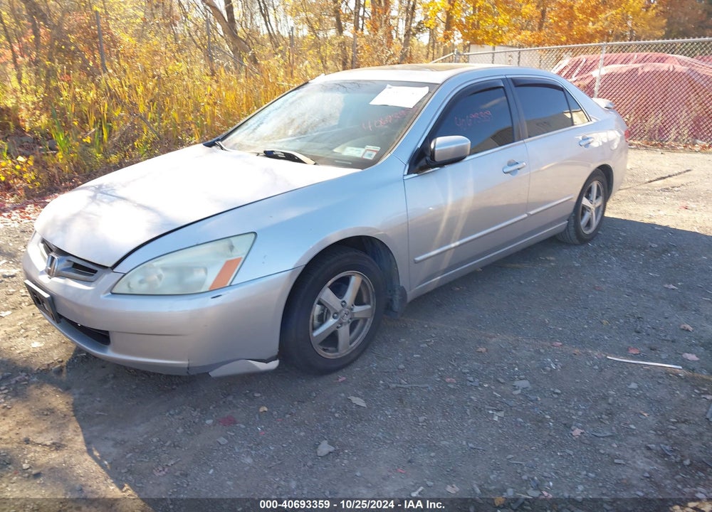 2004 HONDA ACCORD 2.4 EX VIN: 1HGCM56834A053627