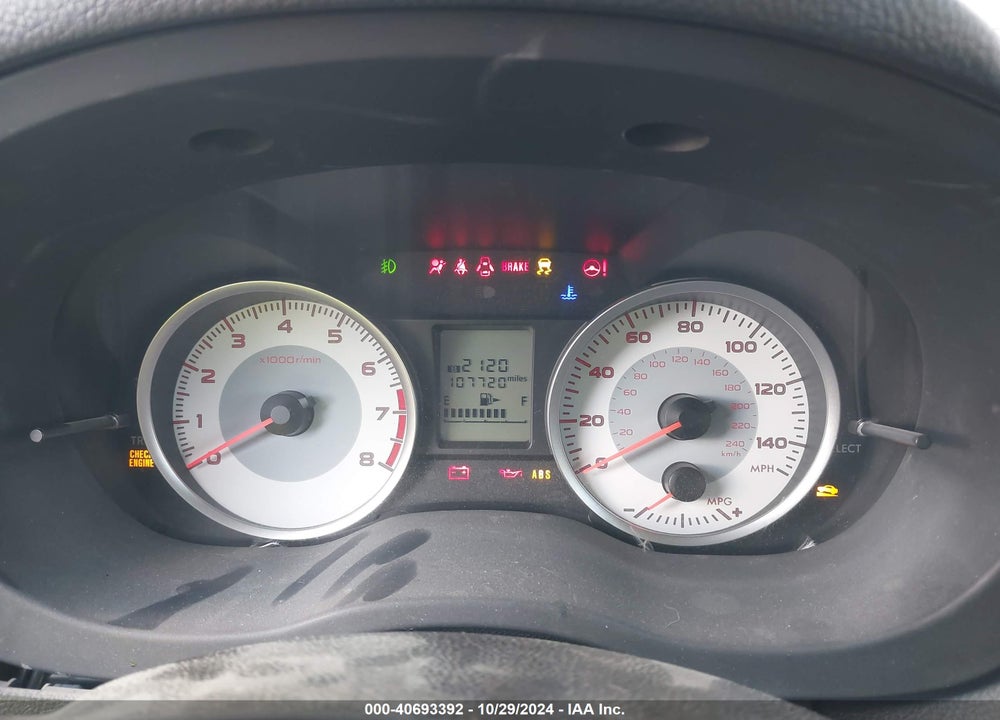2013 SUBARU IMPREZA 2.0I SPORT PREMIUM VIN: JF1GPAL69DG893823
