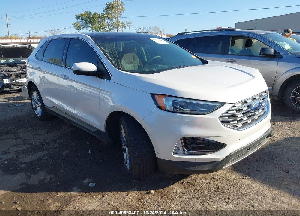2019 FORD EDGE TITANIUM VIN: 2FMPK4K93KBB21369
