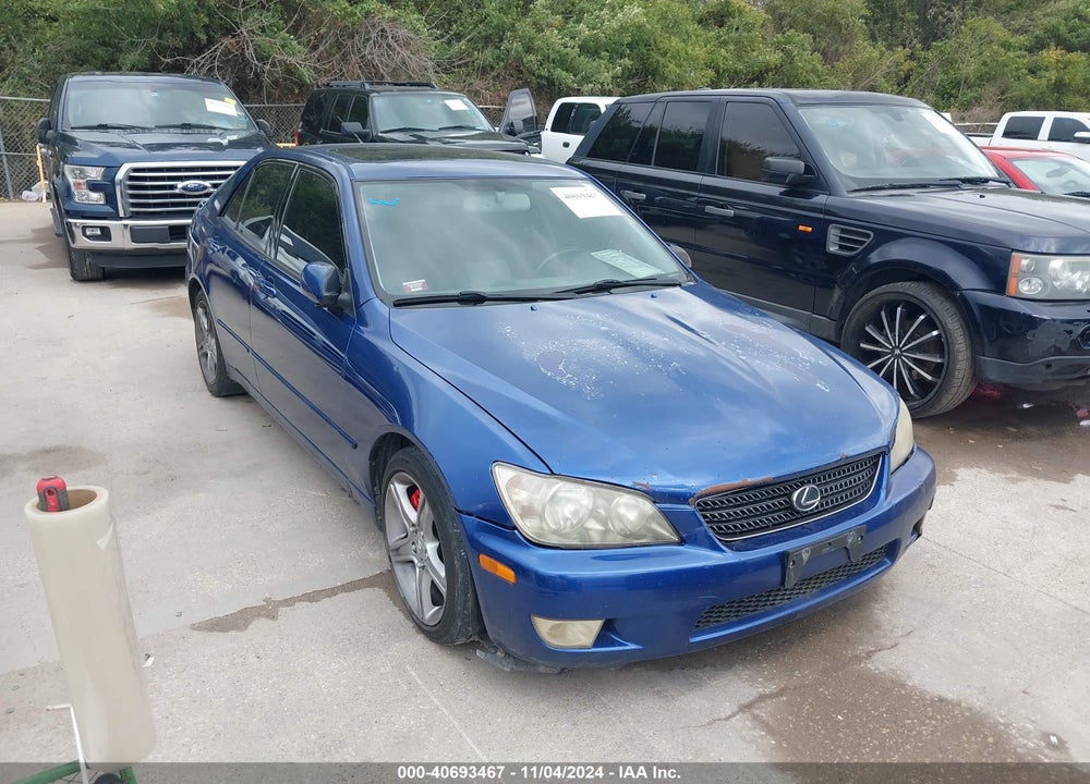 2003 LEXUS IS 300 VIN: JTHBD192530072189