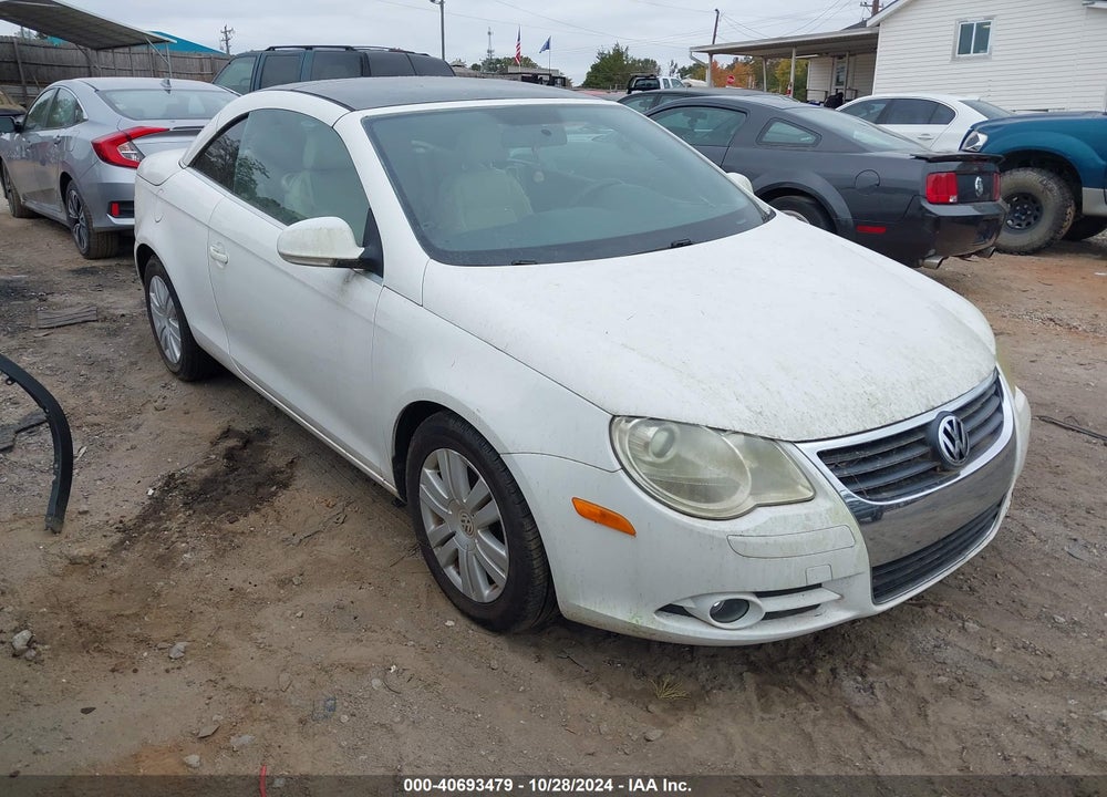 2007 VOLKSWAGEN EOS 2.0T VIN: WVWBA71F27V044399