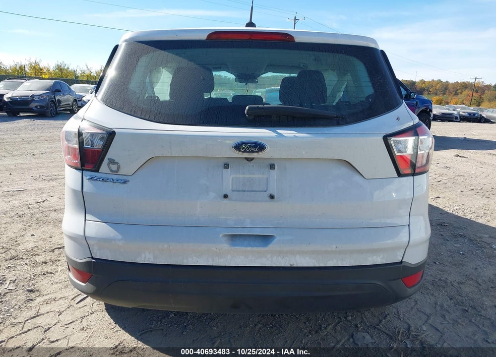 2018 FORD ESCAPE S VIN: 1FMCU0F76JUC73097