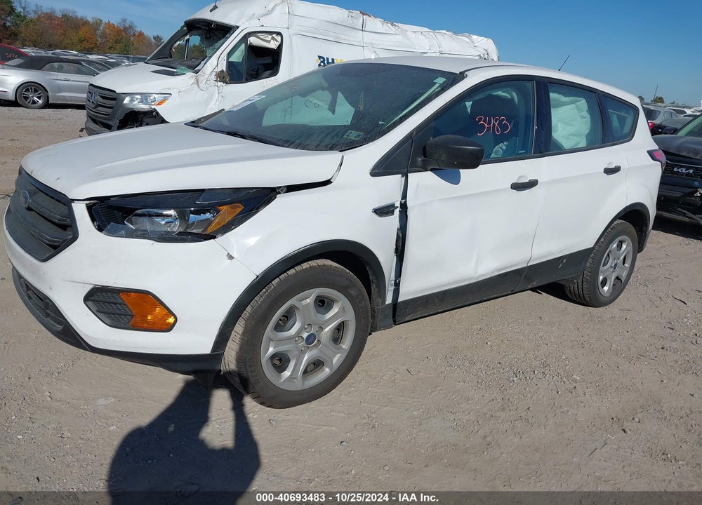 2018 FORD ESCAPE S VIN: 1FMCU0F76JUC73097
