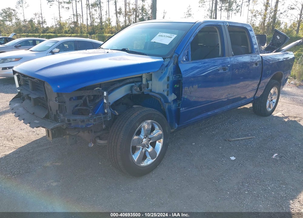 2017 RAM 1500 BIG HORN 4X4 5'7 BOX VIN: 1C6RR7LG6HS632099