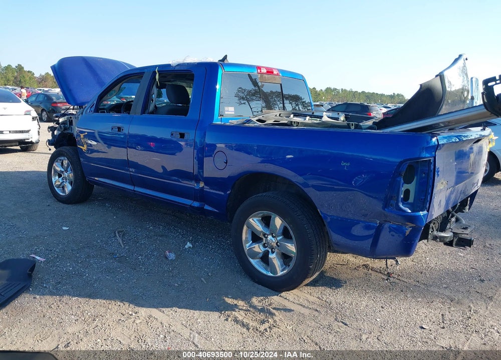 2017 RAM 1500 BIG HORN 4X4 5'7 BOX VIN: 1C6RR7LG6HS632099
