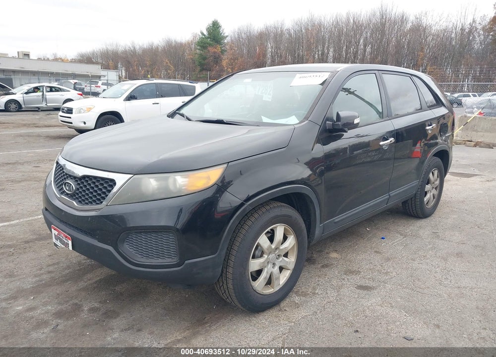 2012 KIA SORENTO LX VIN: 5XYKT3A1XCG203436