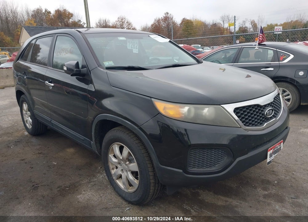 2012 KIA SORENTO LX VIN: 5XYKT3A1XCG203436
