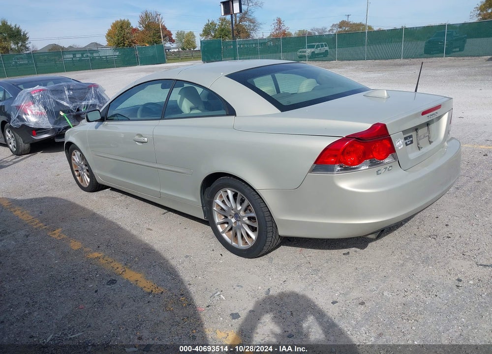 2007 VOLVO C70 T5 VIN: YV1MC68207J016280