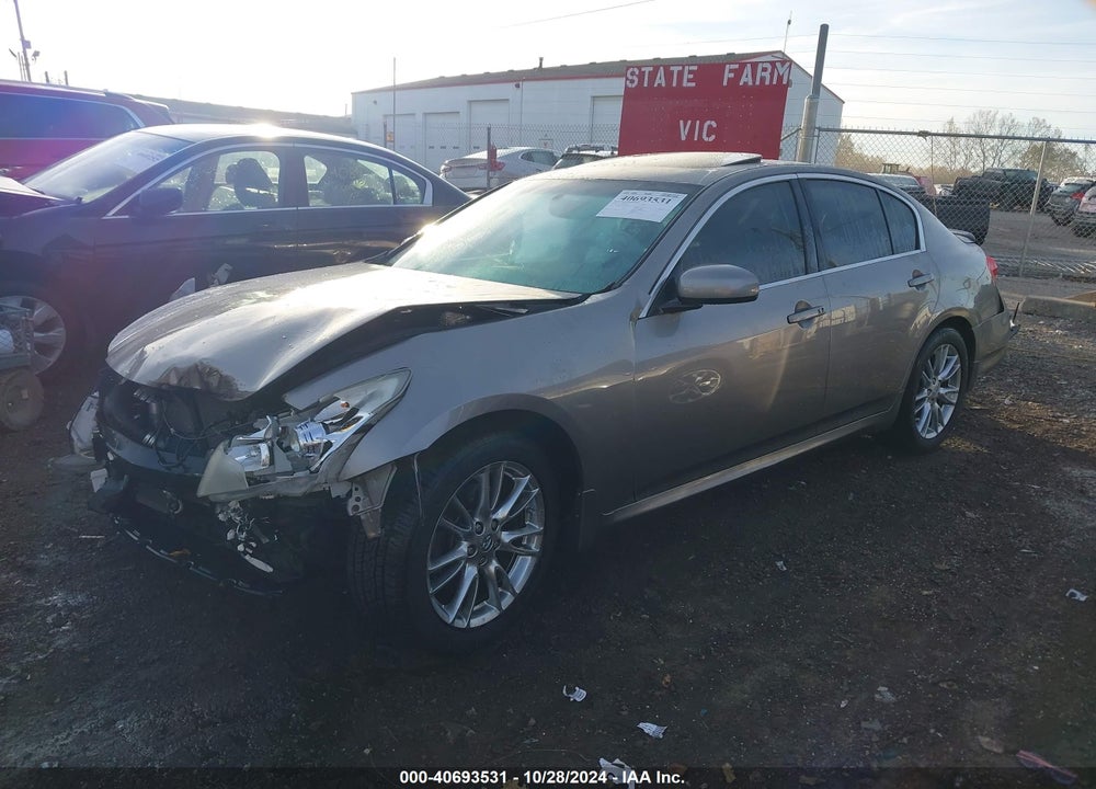 2008 INFINITI G35X VIN: JNKBV61F28M262654