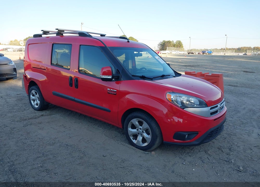 2015 RAM PROMASTER CITY TRADESMAN SLT VIN: ZFBERFBT6F6193186