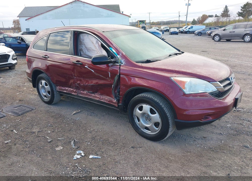 2011 HONDA CR-V LX VIN: 5J6RE4H3XBL096391
