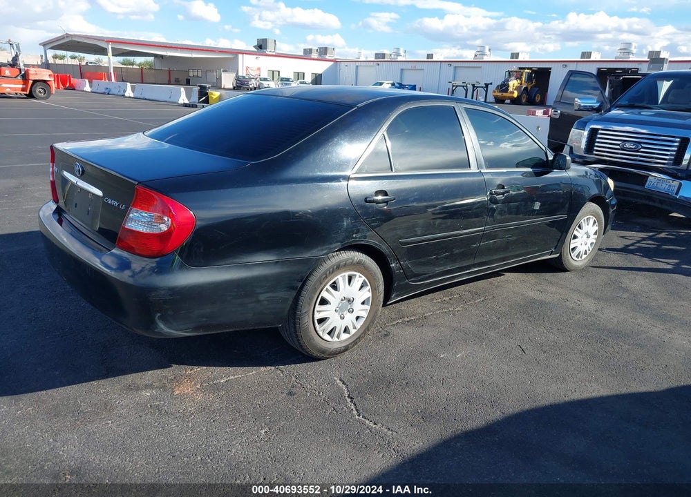 2004 TOYOTA CAMRY LE VIN: 4T1BE32K24U312941