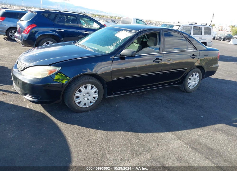 2004 TOYOTA CAMRY LE VIN: 4T1BE32K24U312941