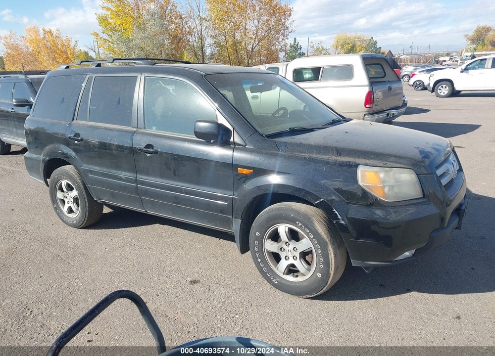 2007 HONDA PILOT EX-L VIN: 2HKYF18517H537951