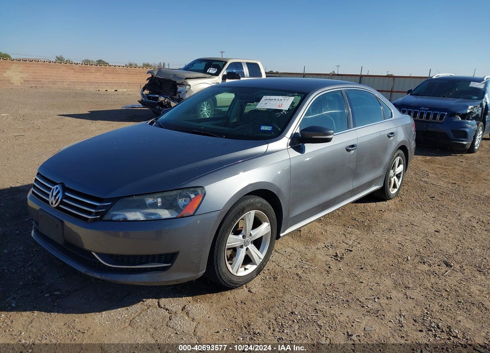 2013 VOLKSWAGEN PASSAT 2.5L SE VIN: 1VWBP7A36DC088754