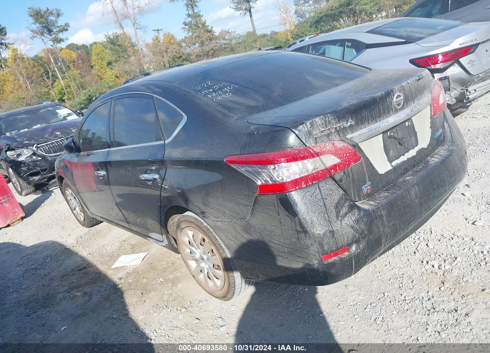 2014 NISSAN SENTRA VIN: 3N1AB7AP3EL657312