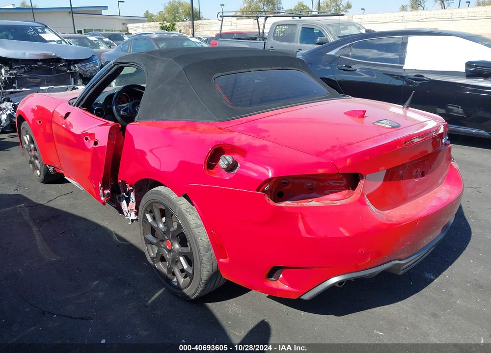 2019 FIAT 124 SPIDER ABARTH VIN: JC1NFAEK4K0141108