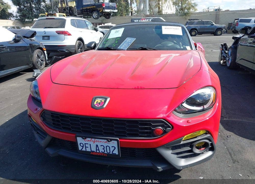 2019 FIAT 124 SPIDER ABARTH VIN: JC1NFAEK4K0141108
