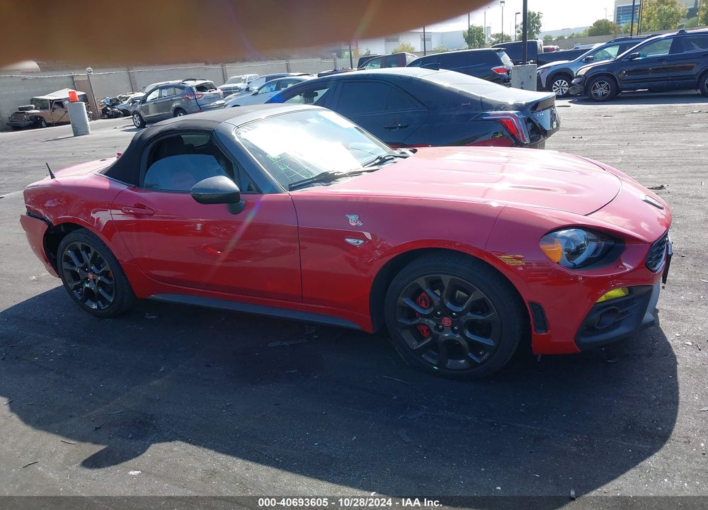 2019 FIAT 124 SPIDER ABARTH VIN: JC1NFAEK4K0141108