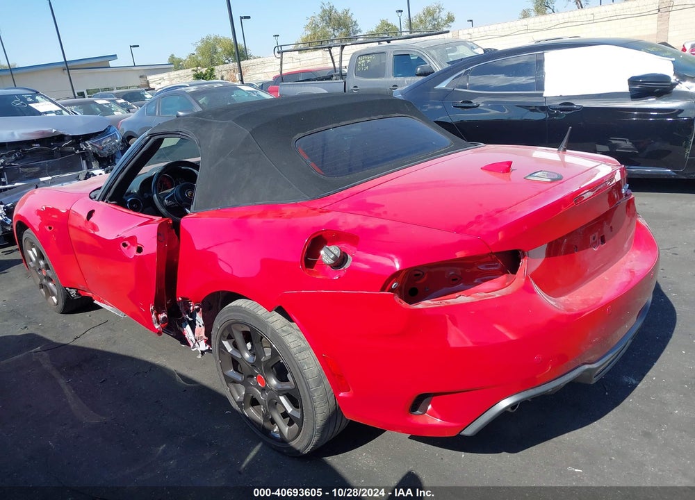 2019 FIAT 124 SPIDER ABARTH VIN: JC1NFAEK4K0141108