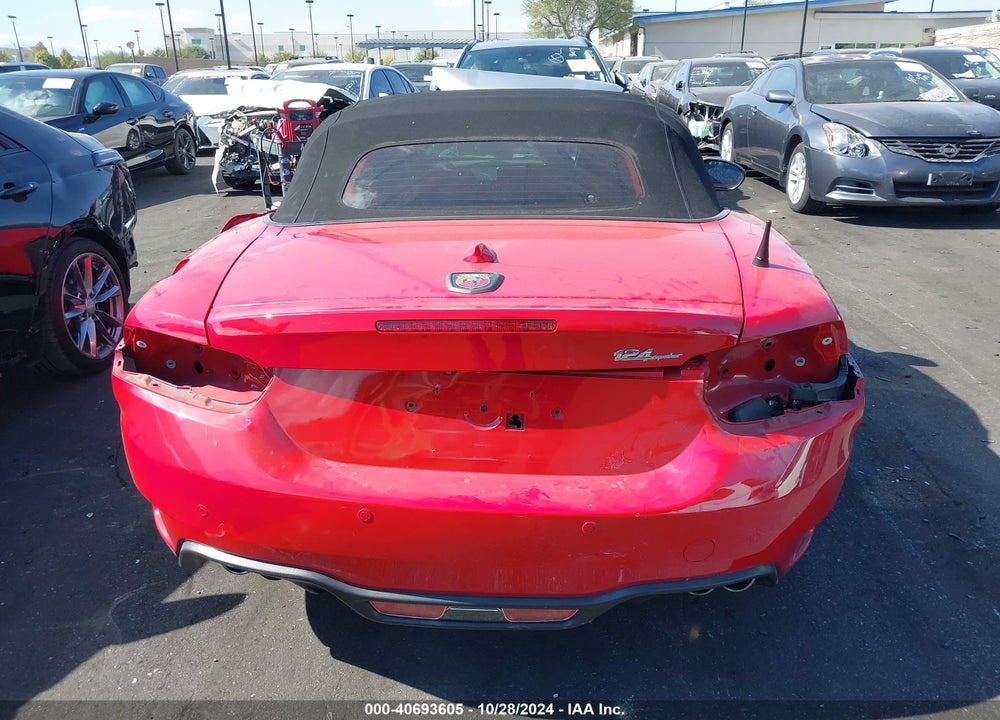 2019 FIAT 124 SPIDER ABARTH VIN: JC1NFAEK4K0141108