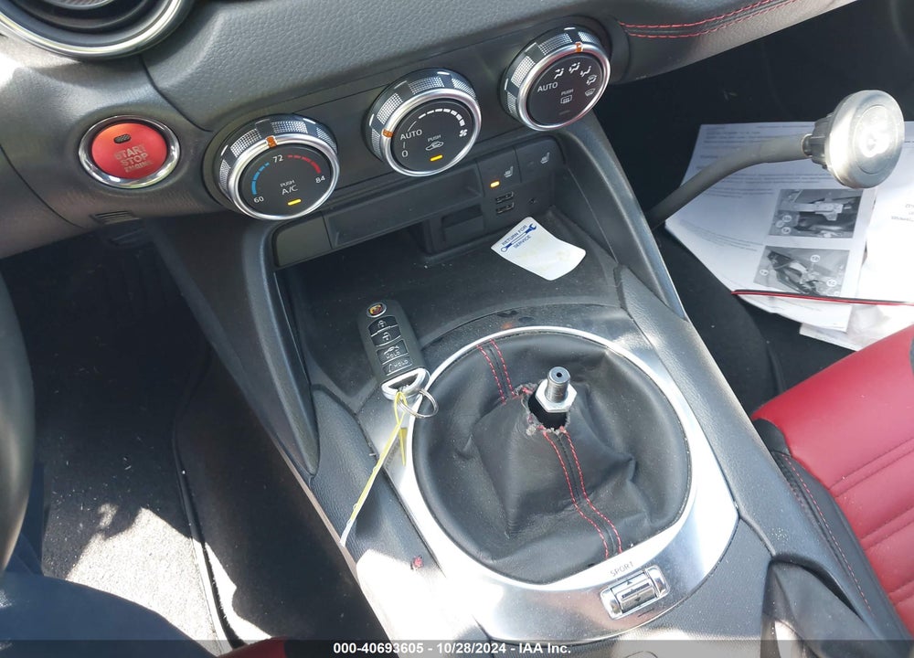 2019 FIAT 124 SPIDER ABARTH VIN: JC1NFAEK4K0141108