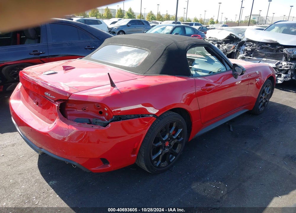2019 FIAT 124 SPIDER ABARTH VIN: JC1NFAEK4K0141108