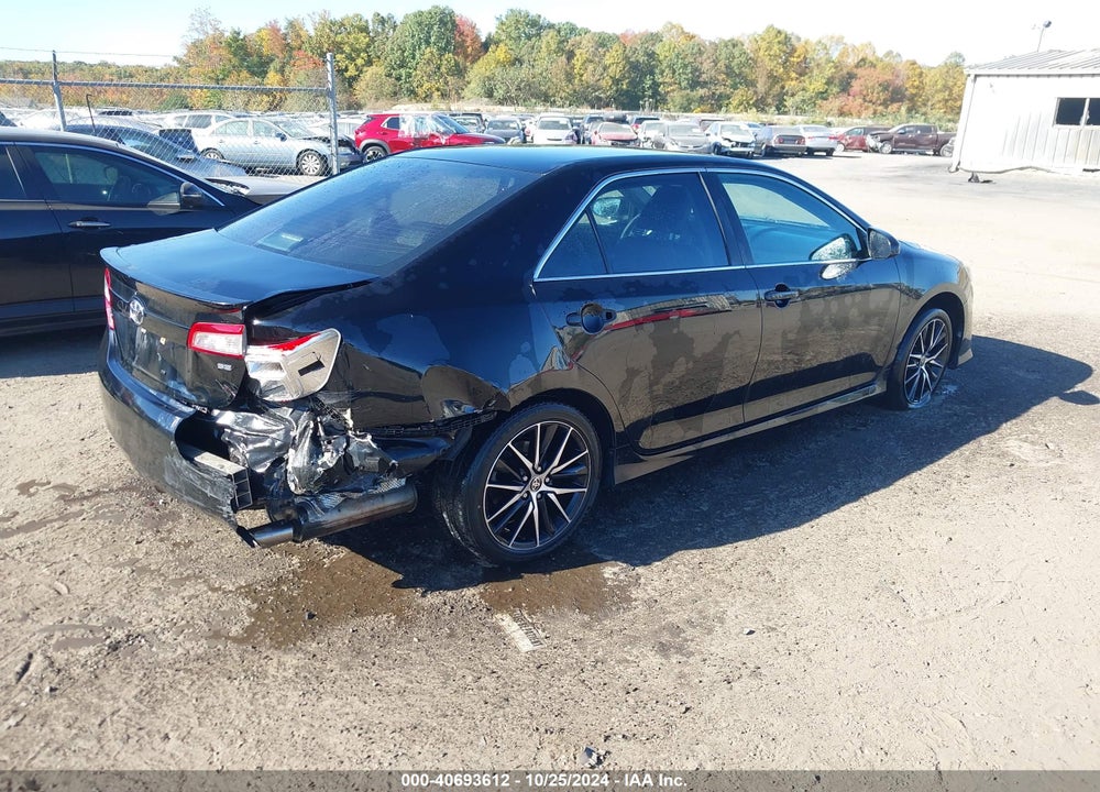 2013 TOYOTA CAMRY SE VIN: 4T1BF1FK0DU294970