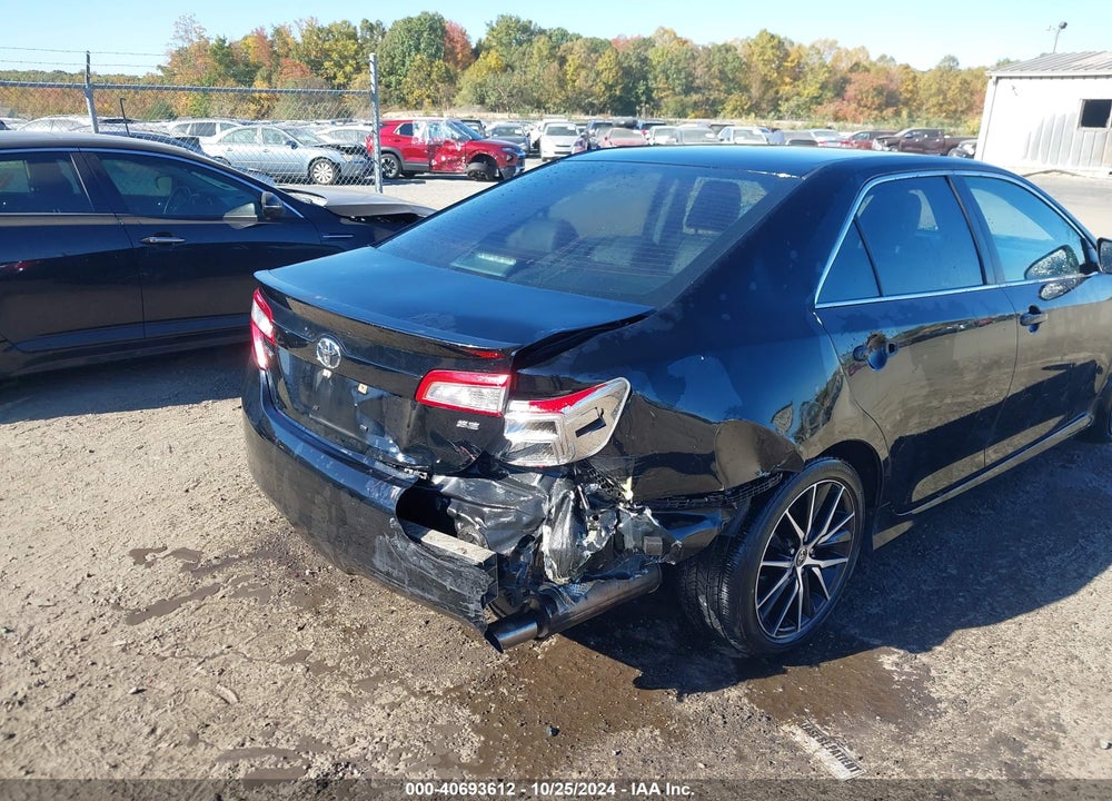 2013 TOYOTA CAMRY SE VIN: 4T1BF1FK0DU294970