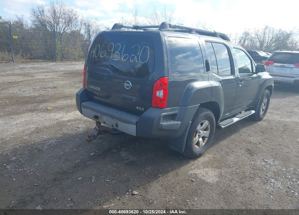 2010 NISSAN XTERRA S VIN: 5N1AN0NW8AC510417