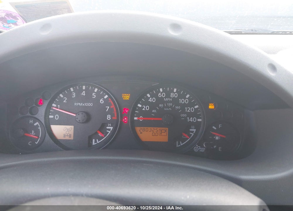2010 NISSAN XTERRA S VIN: 5N1AN0NW8AC510417