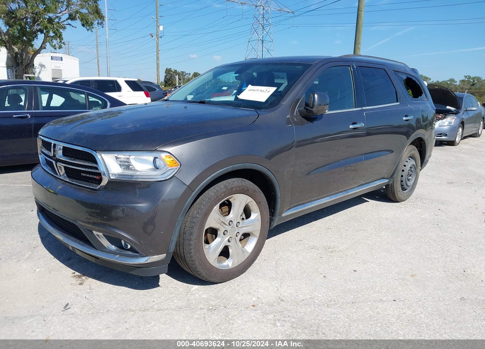 2015 DODGE DURANGO LIMITED VIN: 1C4RDHDG2FC745423