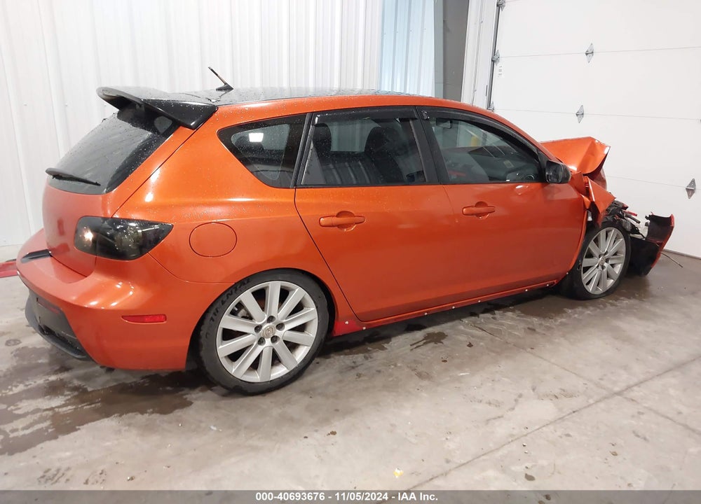 2009 MAZDA SPEED3 GRAND TOURING VIN: JM1BK34L291234687