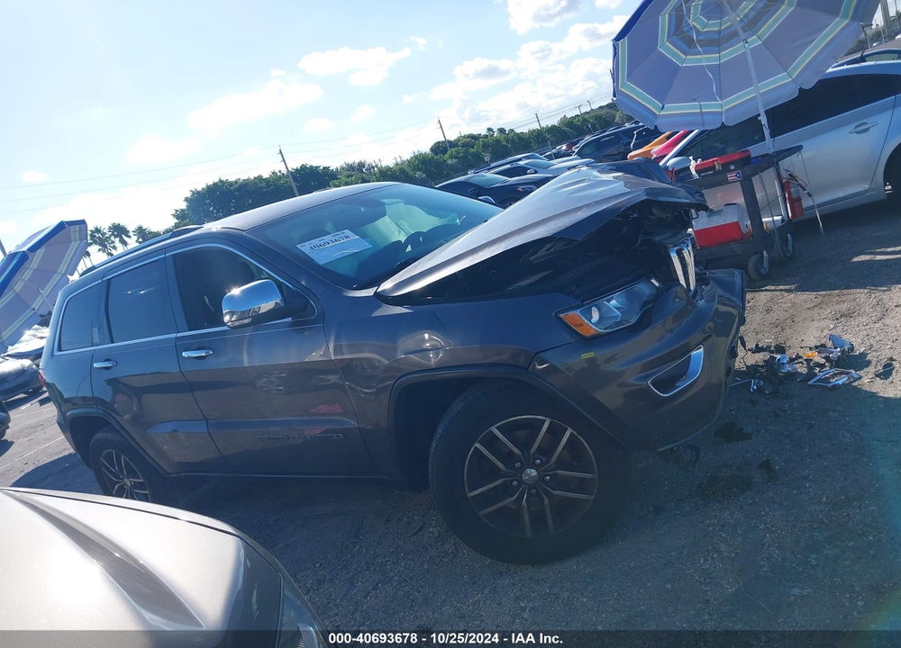 2017 JEEP GRAND CHEROKEE LIMITED 4X2 VIN: 1C4RJEBGXHC732206