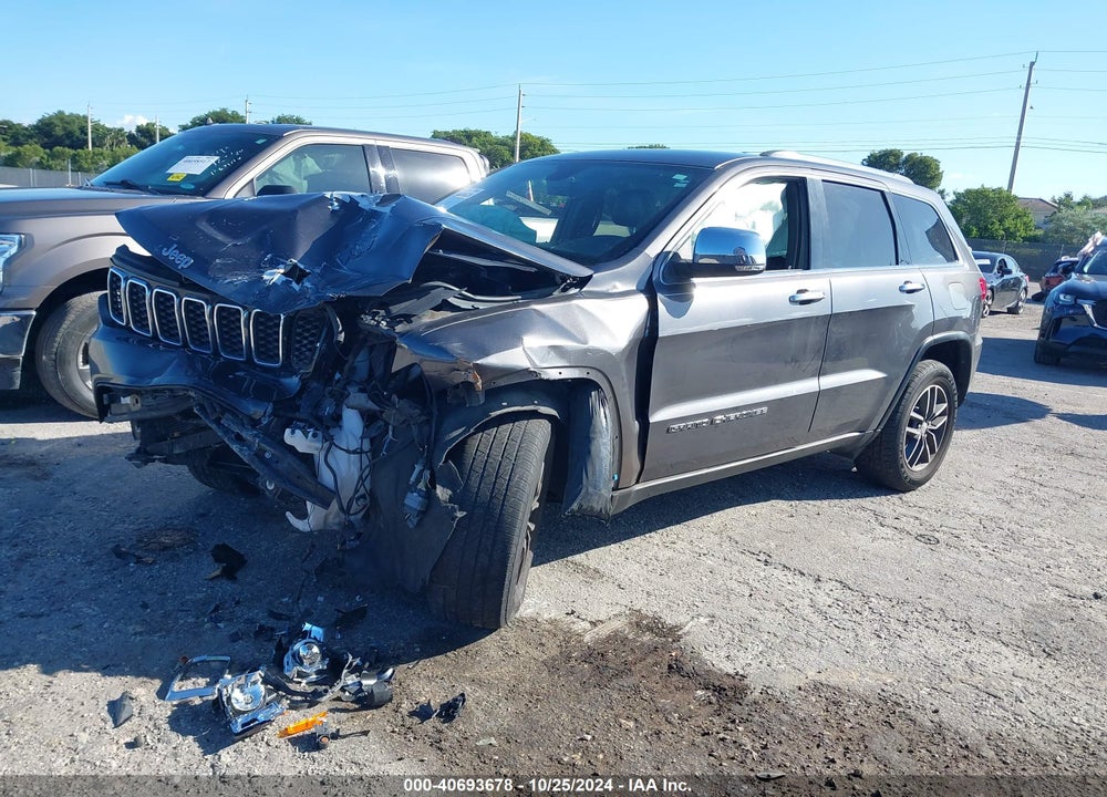2017 JEEP GRAND CHEROKEE LIMITED 4X2 VIN: 1C4RJEBGXHC732206