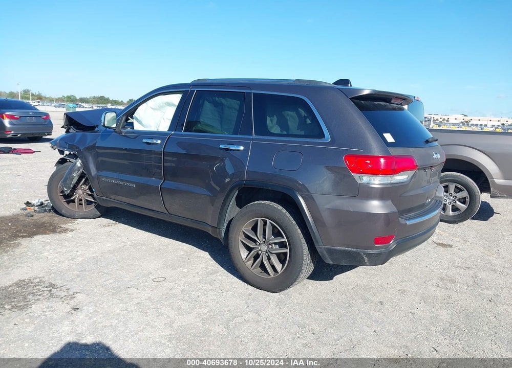 2017 JEEP GRAND CHEROKEE LIMITED 4X2 VIN: 1C4RJEBGXHC732206