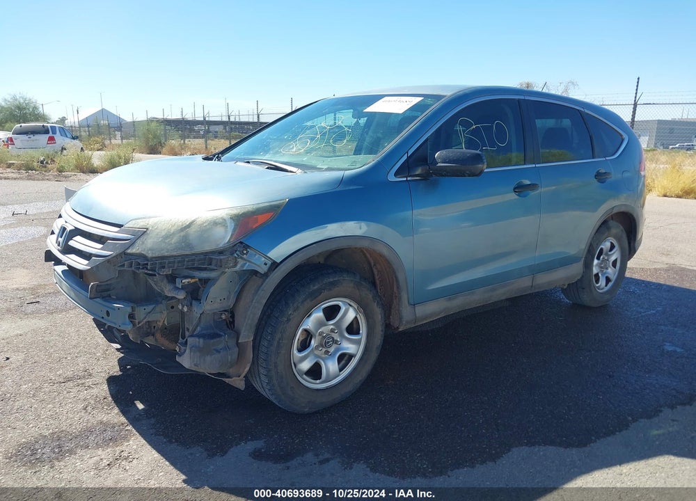2014 HONDA CR-V LX VIN: 2HKRM3H34EH545608