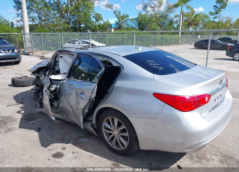 2017 INFINITI Q50 3.0T PREMIUM VIN: JN1EV7AP6HM740395