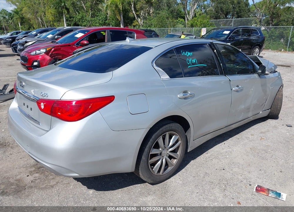 2017 INFINITI Q50 3.0T PREMIUM VIN: JN1EV7AP6HM740395