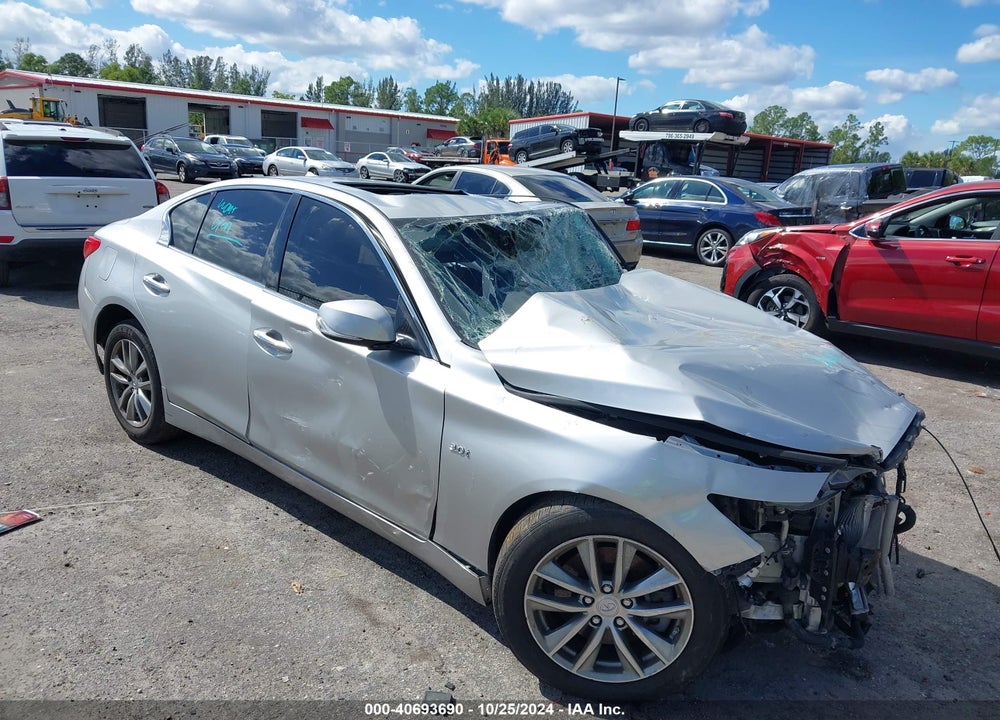 2017 INFINITI Q50 3.0T PREMIUM VIN: JN1EV7AP6HM740395