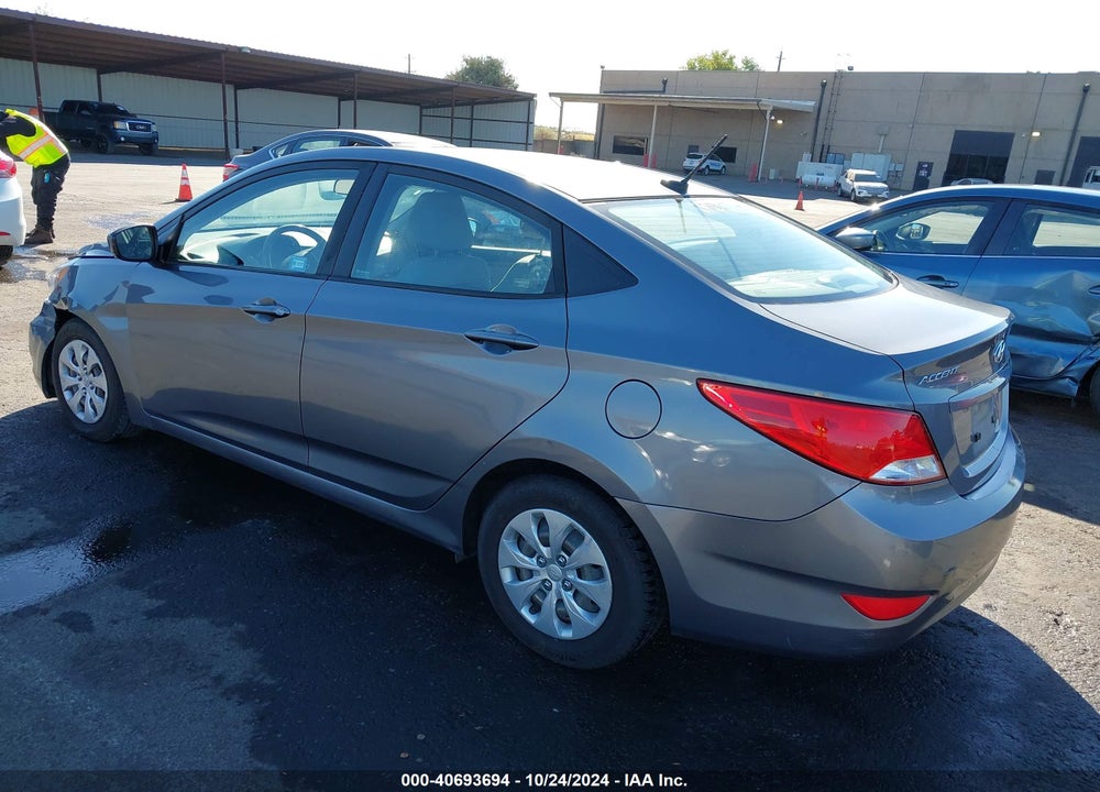 2017 HYUNDAI ACCENT SE VIN: KMHCT4AE7HU299573