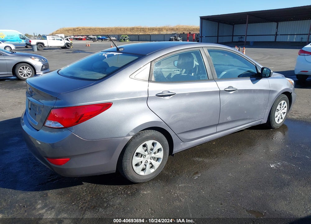 2017 HYUNDAI ACCENT SE VIN: KMHCT4AE7HU299573