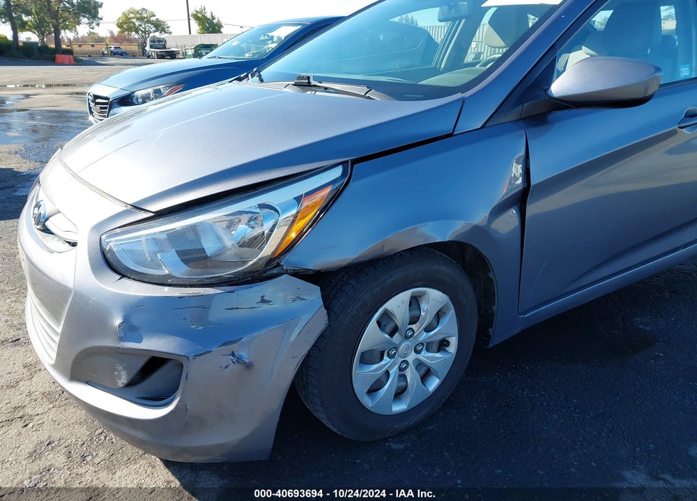 2017 HYUNDAI ACCENT SE VIN: KMHCT4AE7HU299573