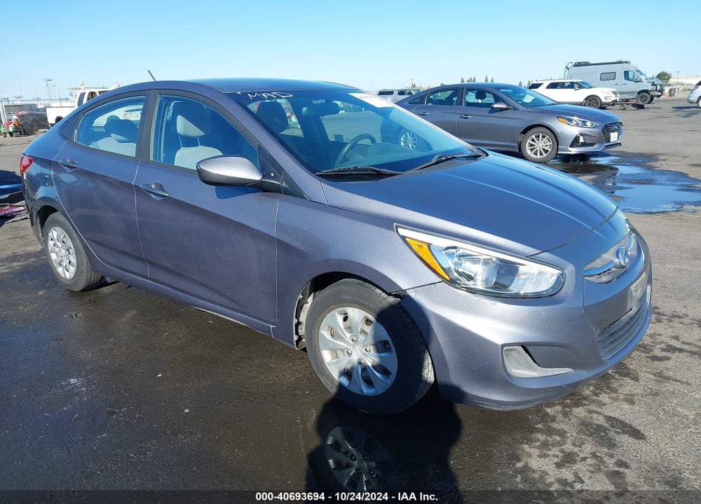 2017 HYUNDAI ACCENT SE VIN: KMHCT4AE7HU299573