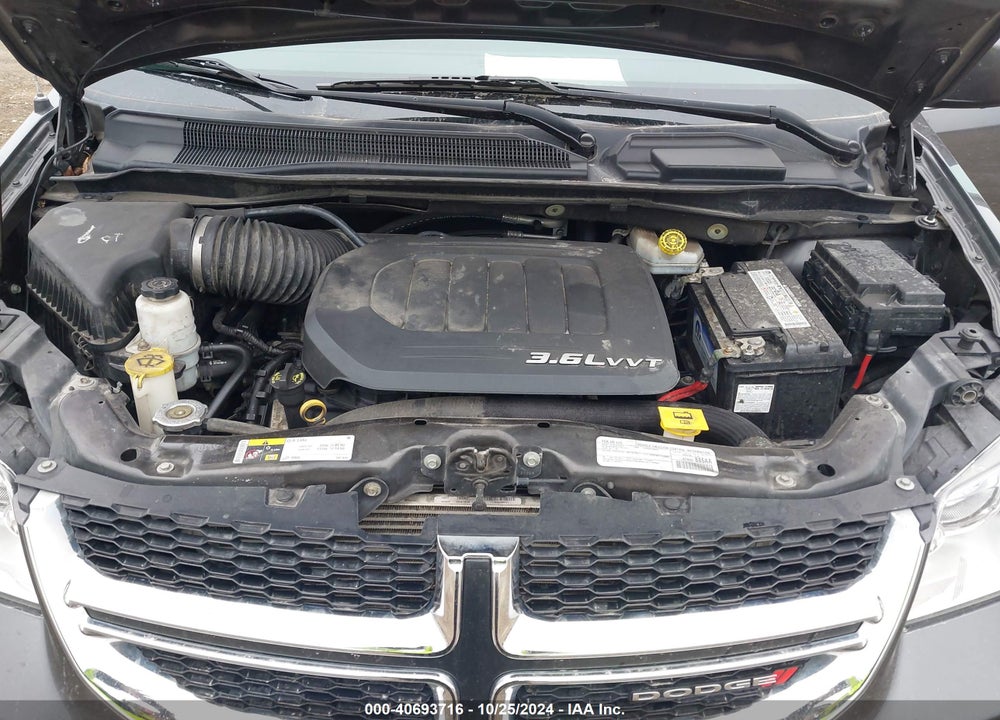 2017 DODGE GRAND CARAVAN SXT VIN: 2C4RDGCG0HR574032