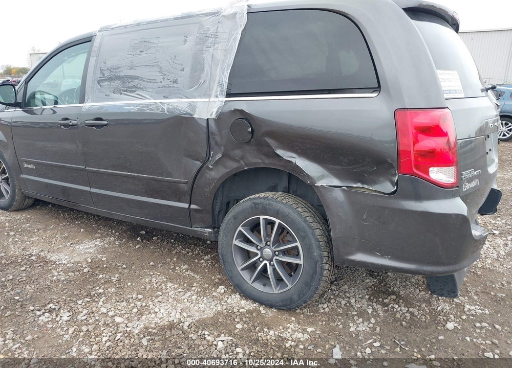 2017 DODGE GRAND CARAVAN SXT VIN: 2C4RDGCG0HR574032