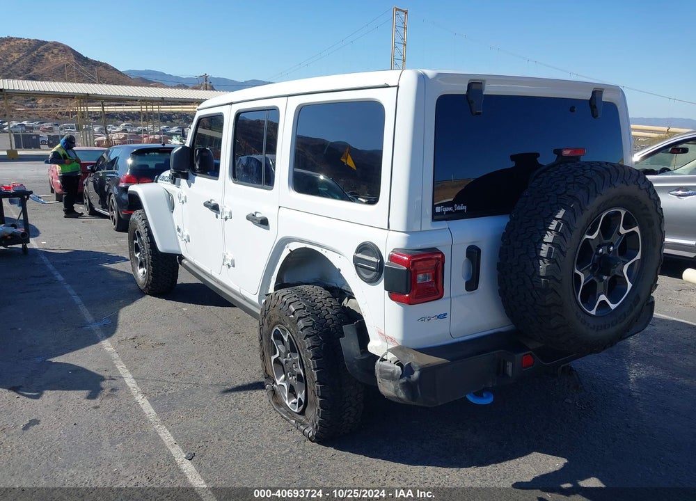 2022 JEEP WRANGLER 4XE UNLIMITED RUBICON 4X4 VIN: 1C4JJXR68NW205927