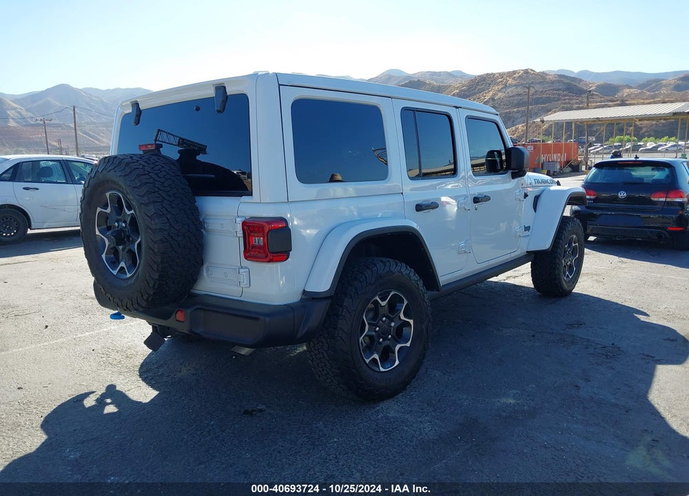 2022 JEEP WRANGLER 4XE UNLIMITED RUBICON 4X4 VIN: 1C4JJXR68NW205927